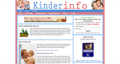 Desktop Screenshot of kinderinfo.com